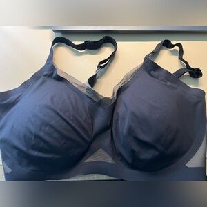 Honeylove Crossover Black Wireless Smooth Bra